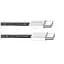 Дата кабель USB-C to USB-C 2.0m (braided cotton) (PD Fast Charging 60W) 3.0А black ColorWay (CW-CBPDCC068-BK) - мініатюра 2