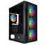 Корпус 1stPlayer Black 600W (X5-BK-4F1-PS-600FK-EU) - миниатюра 1