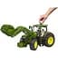 Іграшкова машинка Bruder Трактор John Deere 7R 350 з навантажувачем 1:16 (03151) - мініатюра 5