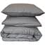 Наволочка Ecotton Chateau Grey сатин 70х70 см 2 шт. сіра (24747) - мініатюра 2