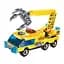 Дитячий Конструктор Qman 1408-1-8 транспорт, 76 дет Wheeled Excavator - мініатюра 1