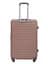 Валіза велика L ABS-пластик Milano bag 004 75,5×50×33,5см 105л Рожеве золото - мініатюра 3