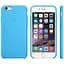 Чехол для iPhone 5С силиконовый голубой - миниатюра 1