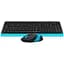 Комплект (клавіатура + миша) A4Tech Fstyler FG1010 Black/Blue [114623] - мініатюра 4