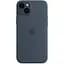 Оригінальний силіконовий чохол Apple Silicone Case MagSafe для iPhone 14 Plus (6.7") Storm Blue MPT53ZE/A - мініатюра 1