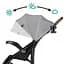 Прогулянкова коляска Kinderkraft Cruiser LX Grey - мініатюра 5