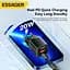 Зарядное устройство Essager GaN mini Type C PD + USB QC3.0 20W - миниатюра 3