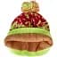 Шапка Select Pompon Hat 58 Yellow Red - мініатюра 5