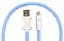 Кабель Dengos USB - USB Type-C (M/M) 1 м Blue (PLS-TC-NS-BLUE) - мініатюра 1