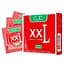 Презервативы классические большие гладкие GJG XXL Extra Large латекс 3 шт - миниатюра 1