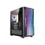 Корпус AZZA GUARDIAN GLASS, Black, без БП, Mid Tower, для E-ATX/ATX/Micro ATX/Mini ITX, Type-C/2xUSB 3.0, макс. CPU – 170 мм/VGA – 400 мм, 1x120 мм ARGB, боковая панель из закаленного стекла (CSAZ-520BG) - миниатюра 1