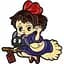 Значок Відьмина служба доставки Kiki's Delivery Service CH KK DS - мініатюра 1