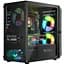 Корпус LogicConcept PORTOS MESH+GLASS ARGB fans 3x120 мм BLACK без БЖ mATX (AM-PORTOS-10-0000000-0002) - миниатюра 7