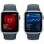 Смарт-годинник Apple Watch SE 2 GPS 40mm Silver Aluminium Case with Storm Blue Sport Band M/L [MRE23] [95082] - мініатюра 6