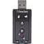 Звуковая карта 7.1 USB QTS-007 Black (16160) - миниатюра 3