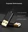 Кабель Ugreen US102 USB 2.0 A Male to A Male 1 м чорний (10309) - мініатюра 3