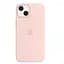Чохол Silicone Case з MagSafe для Apple iPhone 13 (6.1) (Chalk Pink) ААА [63899] - мініатюра 1