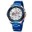 Наручний годинник чоловічий 6909 Blue-Cuprum-White Forsining acs0031391 - мініатюра 1