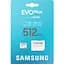 Карта пам'яті Samsung microSDXC EVO Plus 512GB Class 10 UHS-I U3 V30 A2 + SD Adapter (MB-MC512SA/EU) [158490] - мініатюра 3