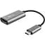 Адаптер Trust Dalyx USB-C > HDMI, 0.2м, Алюминий, черный teh0018506 - миниатюра 1