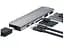 Багатофункціональна док-станція типу-C HAGiBiS USB-C DC7 Gray 04214 - мініатюра 3