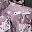 Наволочка MirSon Бязь Kids Time 17-0691 Cat with a paw 50х50 см темно-пудрова (2200010456257) - мініатюра 5