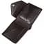 Мужское кожаное портмоне коричневое GRANDE PELLE 11.5х9х1.5 см acs0032100 - миниатюра 2