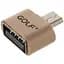 Переходник Golf OTG-Micro adapter Gold - миниатюра 1