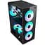 Корпус 1stPlayer V7-4F1 Color LED Black [101571] - мініатюра 3