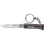 Ніж Opinel Keychain №4 Inox. Колір - темно-сірий - мініатюра 1
