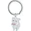 Брелок Metalmorphose White cat with silicone bowtie (8000020806897) - мініатюра 1