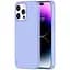 Чохол Vokamo MagSafe для iPhone 15 Pro рідкий силіконовий з магнітом Purple - мініатюра 1