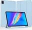 Чехол-книжка CDK для Apple iPad Air 11" M2 2024 экокожа/силикон Smart Case cлот cтилус (011190) white ice - миниатюра 2