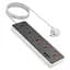 Сетевое зарядное устройство удлинитель HOCO AC14A Rico 3 USB/ Type-C 5 розеток 1,5m PD/QC, 3A/30W - миниатюра 1