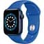 Ремешок DK CDK для Apple Watch 44mm (Series 4 / 5 / 6 / SE1 / SE2) M / L Silicone Sport Band (05531) (denim - миниатюра 1