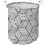 Кошик Idea Home Geometry тканинний 35x45 см (TC-38 круг. ткан. Geometry) - мініатюра 1