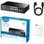 Коммутатор Cudy FS1010P, 8 портовый 10/100M PoE+ Switch with 2 Uplink Ports 120W (FS1010P) - миниатюра 1