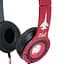 Наушники проводные накладные Kusen KS-611 ExtraBass красные наушники с микрофоном - миниатюра 5