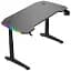 Геймерский компьютерный стол GT Racer T-1221 (120x60x71-79) Black - миниатюра 1