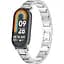 Ремешок DK CDK для Xiaomi Mi Smart Band 9 Metal Band Fitlink Diamond (016444) (silver) - миниатюра 2