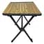 Складной стол Bo-Camp Maryland M 80x63 cm Bamboo Brown (1404643) - миниатюра 2