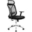 Офисное кресло GT Racer X-W80, черное (X-W80 Black) - миниатюра 1