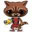 Фігурка-пін Funko Pop серії Marvel - Єнот Ракета - мініатюра 1