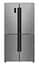 Холодильник иверторный 4 двери Gorenje NRM9181UX (ШxВxГ): 91 x 182 x 74 см 619 л А+ Total NF дисплей нержавеющая сталь (NRM9181UX) - миниатюра 1