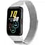 Ремінець DK для Honor Band 6 / 7 Metal Milanese Loop Magnetic (012956) (silver) - мініатюра 1