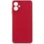 Чохол Silicone Cover з рамкою камери Samsung Galaxy A06/A065 Maroon - мініатюра 1