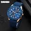 Наручний годинник чоловічий 9253PRGBU Rose Gold-Blue Sil Skmei acs0029846 - мініатюра 3