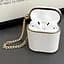 Кожаный футляр Suitcase для наушников AirPods 1/2 - миниатюра 3
