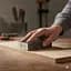 Губка шліфувальна P150 Polax пряма 100х70х25 мм (54-229) - мініатюра 2