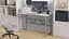 Компьютерный стол Ferrum-decor Райан 75x140x70 серый ДСП Белый 16мм (FRD-101641) - миниатюра 3